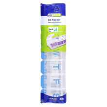 Ezy Dose, Wochenplaner mit Druckknöpfen Pillenbox, 2 XL, 1 Stück