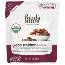 Foods Alive, Bio Studentenfutter, Globe Trekker, 8 Unzen (227 g)