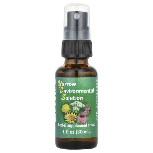 Flower Essence Services, Spray de Solution Environnementale à l'Achillée, 1 fl oz (30 ml)
