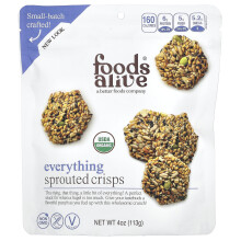 Foods Alive, Gekeimte Crisps, Alles, 4 Unzen (113 g)