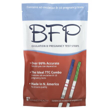 Fairhaven Health, BFP, Ovulation & Pregnancy Test Strips, 40 Ovulation & 10 Pregnancy Tests