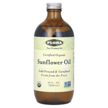 Flora, Zertifiziertes Bio-Sonnenblumenöl, 17 fl oz (500 ml)
