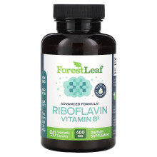Forest Leaf, Riboflavin Vitamin B2, 400 mg, 90 Vegetarische Kapseln
