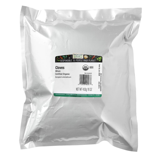 Frontier Co-op, Bio-Ganze Nelken, 16 Unzen (453 g) 2