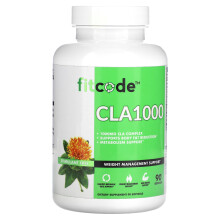 fitcode, CLA1000, 1.000 mg, 90 Softgels