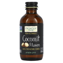 Frontier Co-op, Kokosnuss Geschmack, Alkoholfrei, 2 fl oz (59 ml)