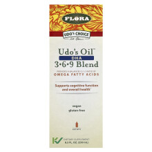 Flora, Udo's Wahl, Udo's Öl, DHA 3-6-9 Mischung, 8,5 fl oz (250 ml)