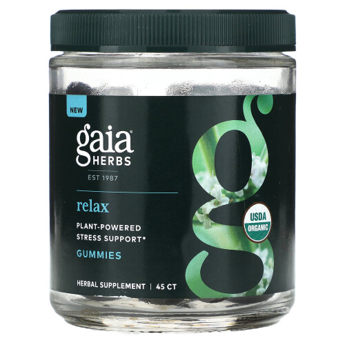 Gaia Herbs, Entspannung, 45 Gummis