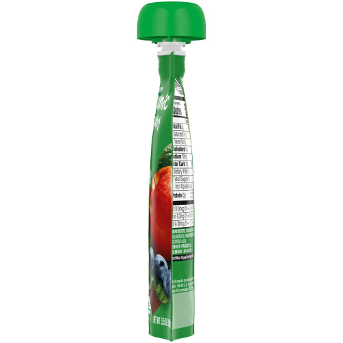 Gerber Gerber, Bio für Babys, 2. Beikost, Apfel, Blaubeere, Spinat, 3,5 oz (99 g) 2