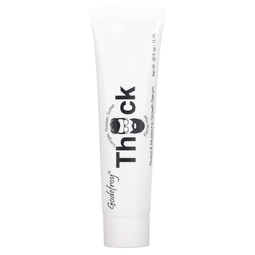 Godefroy, Dick, Bart- & Schnurrbart-Wachstumsserum, 0,5 fl oz (15 ml)