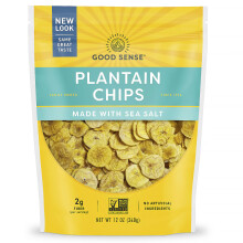 Good Sense, Chips de Plantain, Au Sel de Mer, 12 oz (340 g)