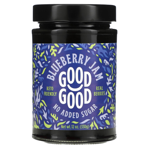 GOOD GOOD, Blaubeermarmelade, 12 oz (330 g)