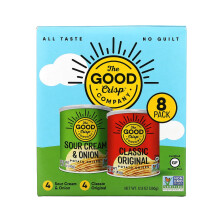The Good Crisp Company, Croustilles de Pomme de Terre, Pack Varié, 8 Comptes, 1,6 oz (45 g) par Compte