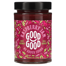 GOOD GOOD, Himbeer-Marmelade, 12 Unzen (330 g)
