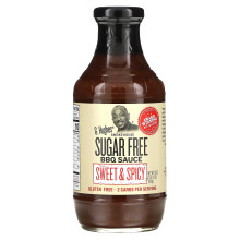 G Hughes, Zuckerfreie BBQ-Sauce, Süß & Scharf, 1 lb 2 oz (510 g)