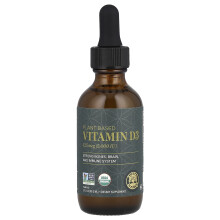 Global Healing, Pflanzliches Vitamin D3, 125 mcg (5.000 IE), 2 fl oz (59,2 ml)