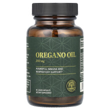 Global Healing, Oreganoöl, 200 mg, 60 Flüssigkapseln (100 mg pro Kapsel)