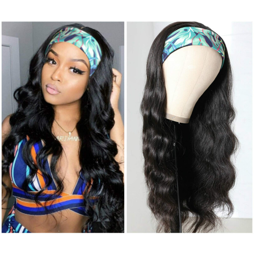 Catti Body Wave Headband Wig Human Hair Headband Wigs For Black Women Brazilian Virgin Hair Wear And Go Glueless Wigs Human Hair Headband Wi