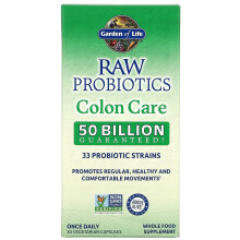 Garden of Life, Probiotiques RAW, Soin du Côlon, 30 Capsules Végétariennes