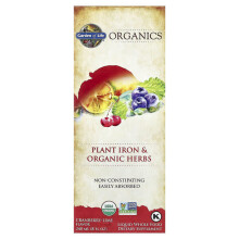 Organics, Pflanzeneisen & Organische Kräuter, Cranberry-Limette