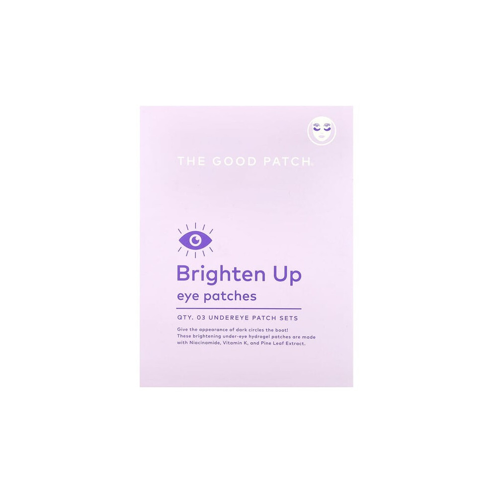 The Good Patch Dark Brighten Up Eye Patches