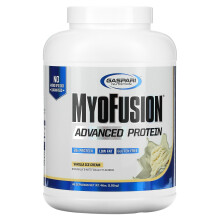 Gaspari Nutrition, MyoFusion, Protéine Avancée, Glace à la Vanille, 4 lbs (1,81 kg)