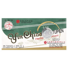 Marque Great Wall, Yin Chiao Chieh Tu Pien, 12 Vitals, 8 Comprimés Chacun