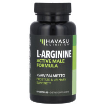 Havasu Nutrition, L-Arginin, Aktiv-Formel für Männer, 60 Kapseln