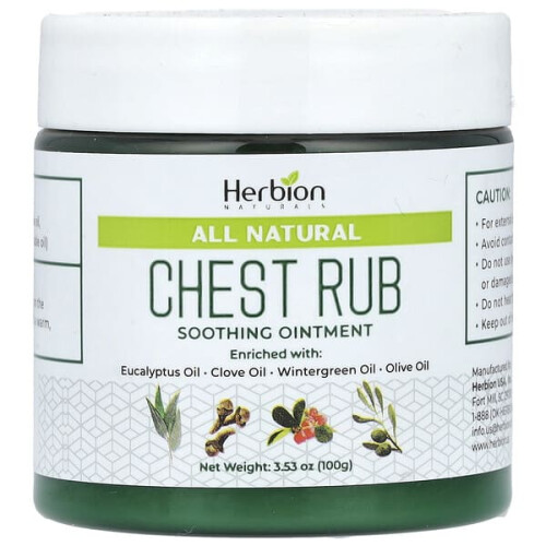 All Natural Chest Rub