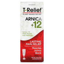 MediNatura, T-Relief, Arnica +12, Pflanzliche Linderungscreme, 2 Unzen (57 g)