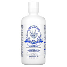 Herbal Answers, Pure Aloe Force, Verflüssigtes Aloe Vera Blatt, 32 fl oz (946 ml)