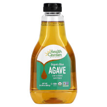 Health Garden, Agave Bleu Biologique, Édulcorant à Index Glycémique Bas, 23,28 oz (660 g)