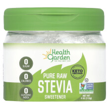 Health Garden, Reiner Roh-Stevia-Süßstoff, 4 Unzen (113 g)