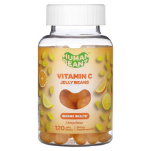 Human Beanz, Vitamin C Gummibärchen, Zitrus-Explosion, 120 Gummibärchen