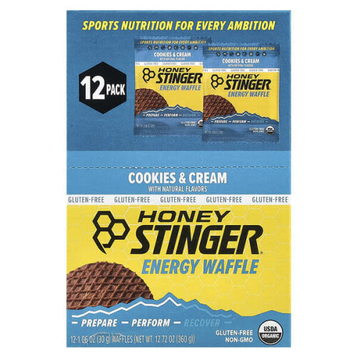 Gaufre Énergétique, Cookies & Crème