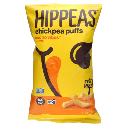 Hippeas, Bouffées de Pois Chiches, Ambiance Nacho, 4 oz (113 g)
