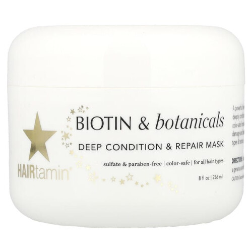 Biotine et Botaniques, Masque de Conditionnement Profond et Réparation