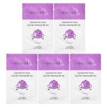 Idealove, Superfood Skin Savior, Acai You Checking Me Out, 5 Beauty-Gesichtsmasken, je 0,68 fl oz (20 ml)