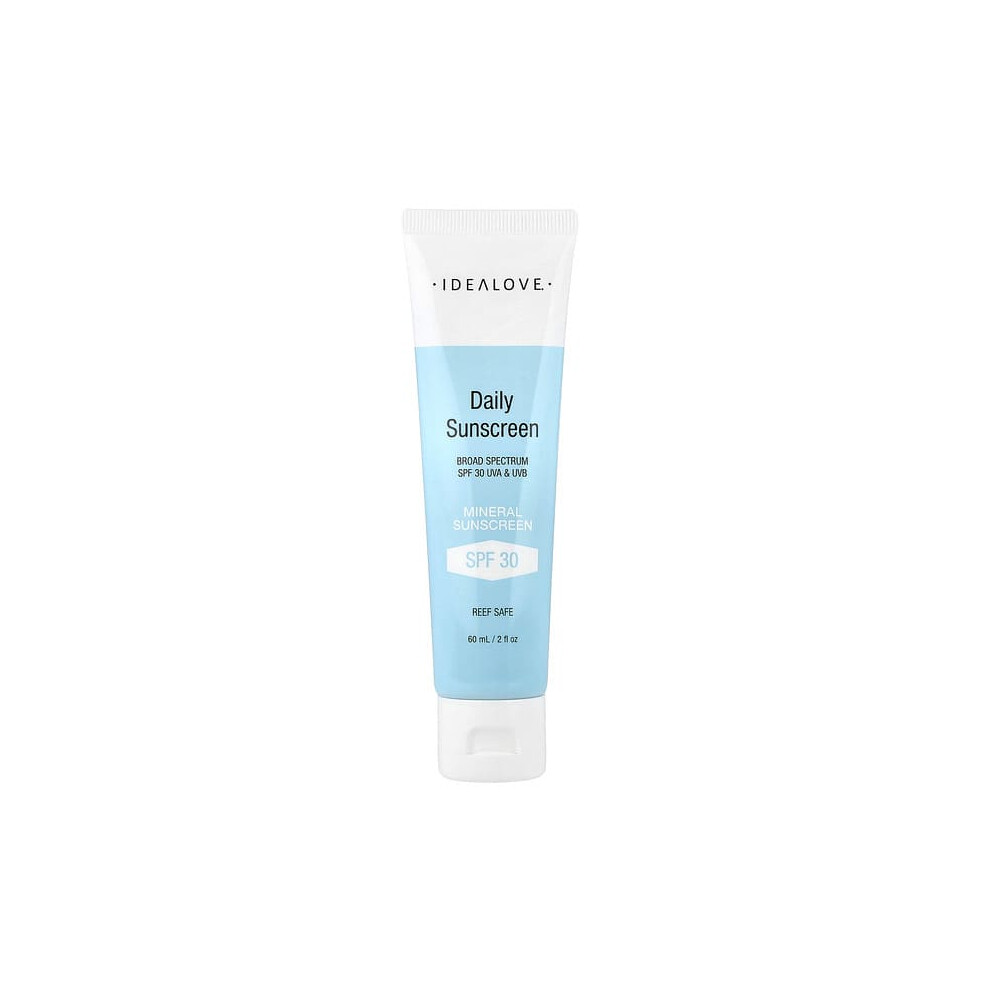 Idealove Daily Sunscreen, Mineral Spf 30