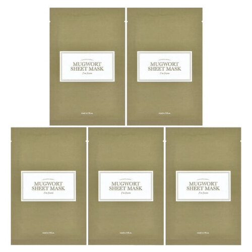 Είμαι Από, Mugwork Beauty Sheet Mask, 5 Sheets, 0.77 fl oz (23 ml) Each