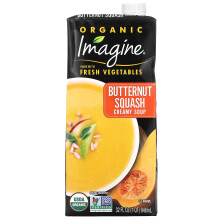 Imagine Soups, Soupe Biologique à la Courge Butternut Crémeuse, 32 fl oz (946 ml)