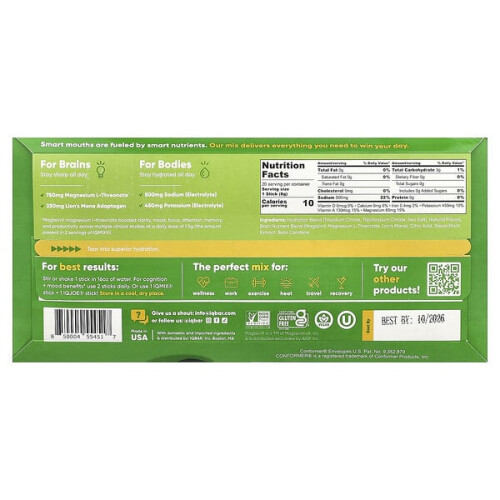 IQ Mix, Lemon Lime 1