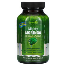 Irwin Naturals, Mighty Moringa, 60 Flüssig-Weichkapseln