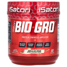 Isatori, Bio-Gro, Protein-Synthese-Verstärker, Vanilleeiscreme, 4,02 Unzen (114 g)