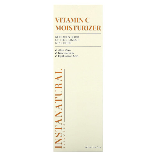 InstaNatural, Hydratant à la Vitamine C, 3,4 fl oz (100 ml) 2