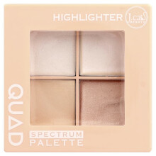 QUAD Spectrum Palette Visage Highlighter, QSP101