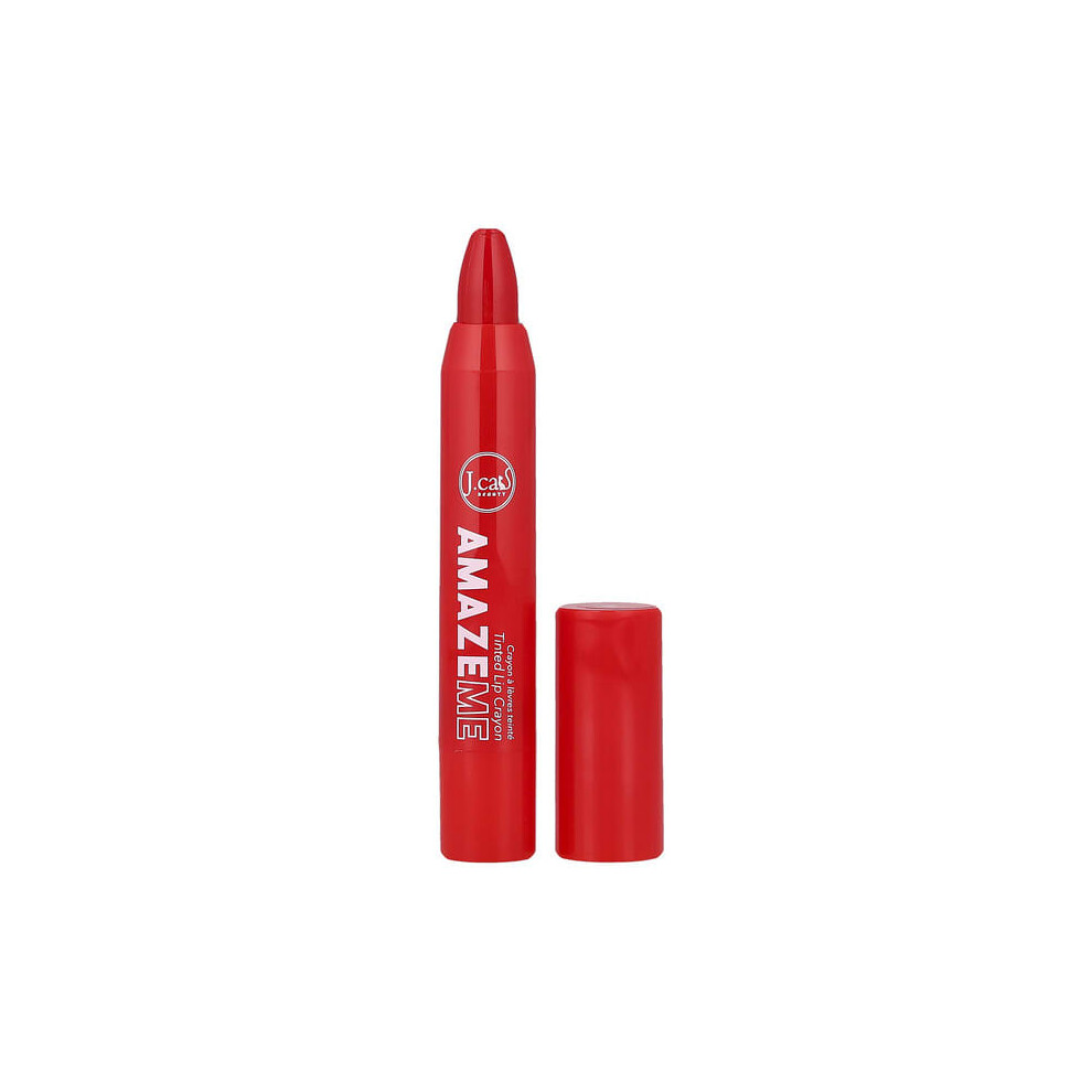 J.cat Beauty Amaze Me, Tinted Lip Crayon, Amc101 Always Impressed