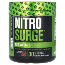 Jacked Factory, Nitro Surge, Pré-Entraînement, Punch aux Fruits, 9,1 oz (258 g)