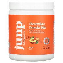 JUNP Hydratation, Mélange de Poudre Électrolytique, Pêche, 14,6 oz (414 g)