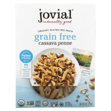 Jovial, Bio-Getreidefreie Pasta, Maniok-Penne, 8 Unzen (227 g)
